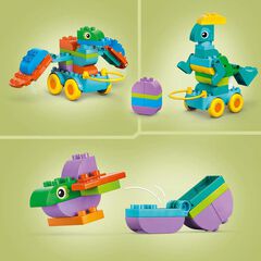 LEGO® DUPLO Town Dinosaurios sobre Ruedas 3en1 10451