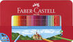 Estuche Metal Faber-Castell Lápices 60 colores