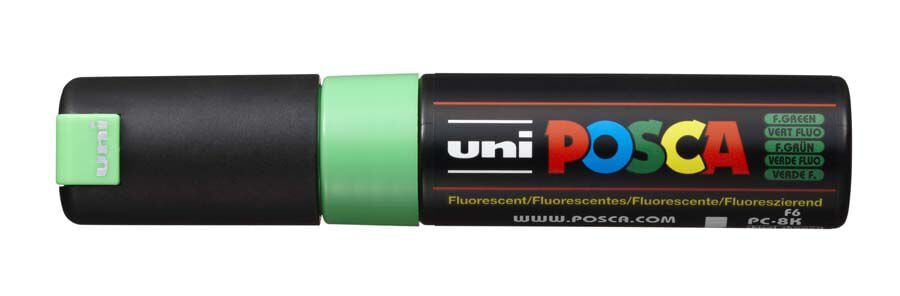Retolador Posca PC-8K 8mm verd fluorescent