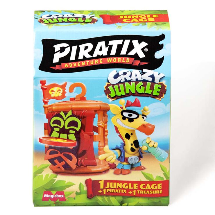 Piratix Crazy Jungle Cage - Assortit