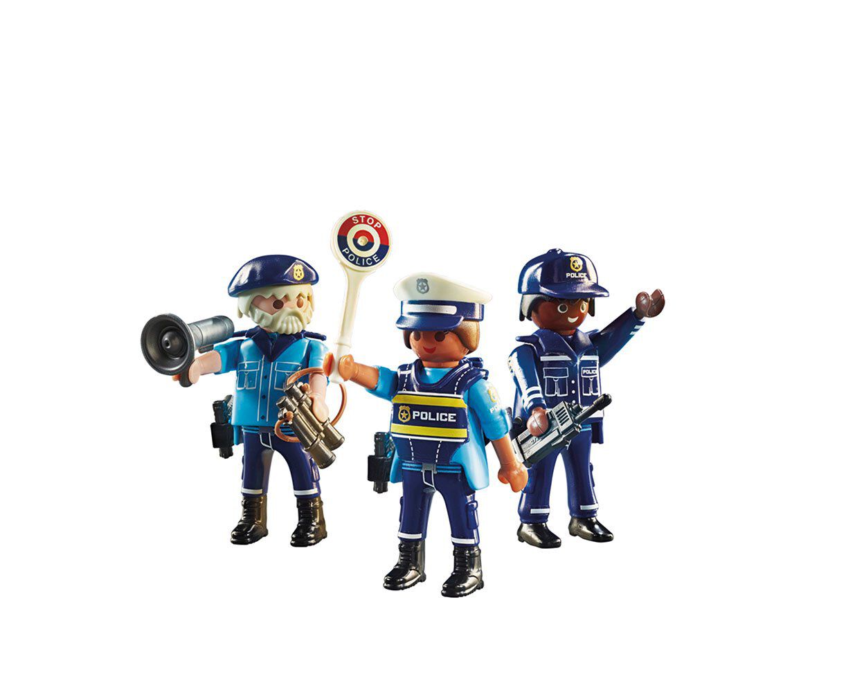 Playmobil City Action Set Figuras Polic&iacute;a 70669