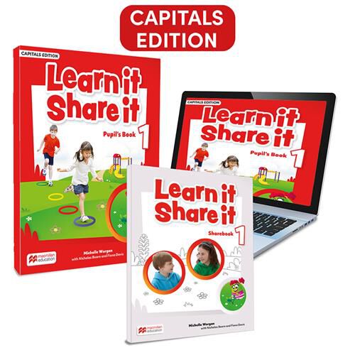 Learn It Share It 1 Pupil'S Book: Capitals Edition, Sharebook Impreso Con Acceso Versi&oacute;n Digital