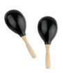 Maracas grandes Abacus Negro