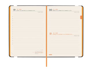 Agenda Finocam Flex Llisa D&iacute;a P&aacute;gina 2027 Castellano Azul