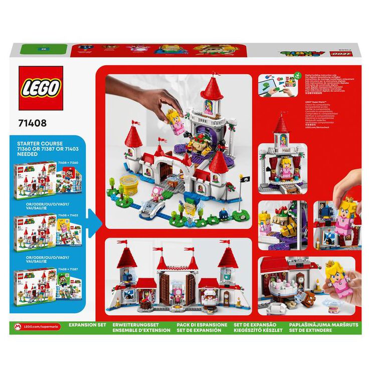 LEGO® Super Mario Set d'Expansió: Castell de Peach 71408