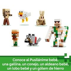 LEGO&reg; Minecraft Ataque del Chicken Jockey en el Desierto 21592