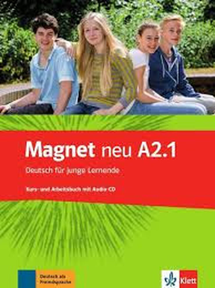 Magnet Neu A2.1 Kursbuch+Arbeitsbuch+Cd
