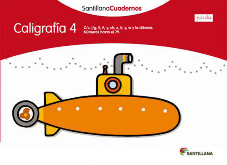 Caligrafía 04 Pauta Primaria Santillana