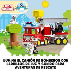 LEGO® Duplo Camión de Bomberos con Luces y Sirena 10969