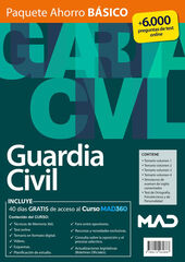 Paquete Ahorro Curso MAD360 + Test ONLINE Guardia Civil