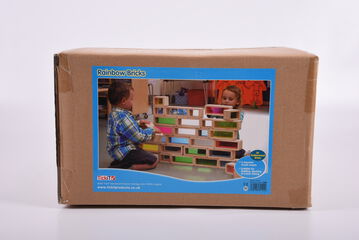 Rainbow Bricks Tickit 36 peces