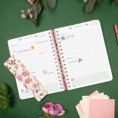 Agenda Finocam Moniquilla E10 1dia/pàg cas 2026 Rosella