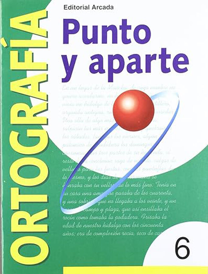 Ortograf&iacute;a Punto Aparte 06 Amarilla