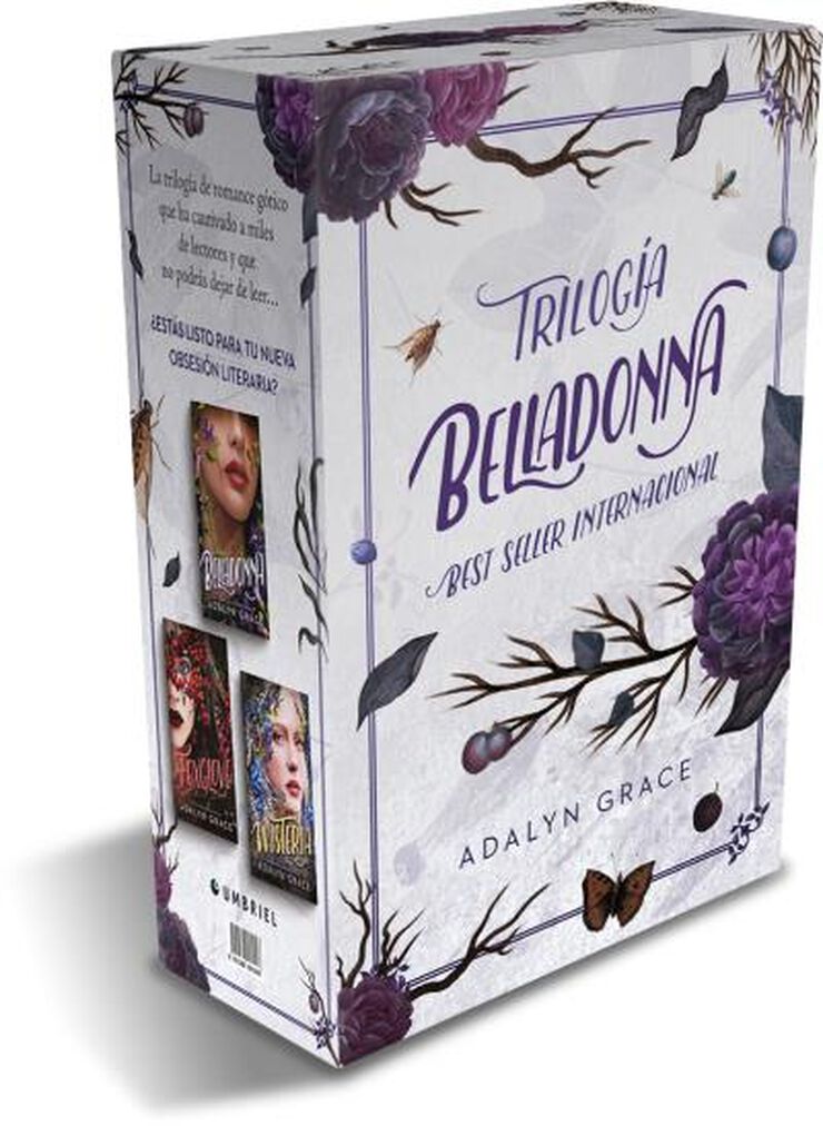 Estuche Trilogía Belladonna
