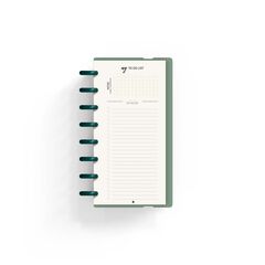 Planificador Ingeniox + check list verd menta