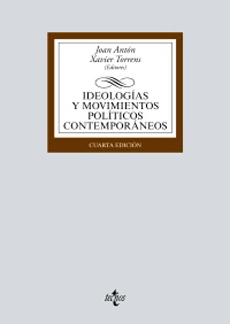 Ideologías y movimientos políticos contemporáneos Ideologías y movimientos políticos contemporáneos