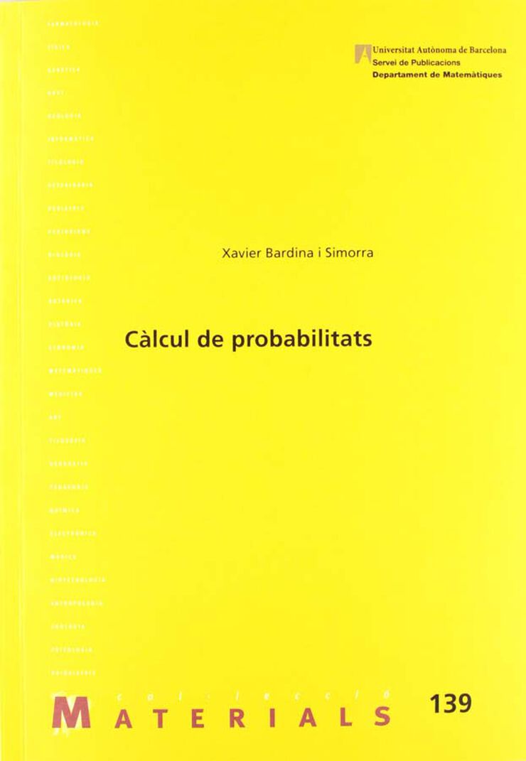 Càlcul de probabilitats