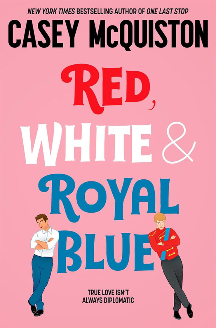 Red white and blue royal