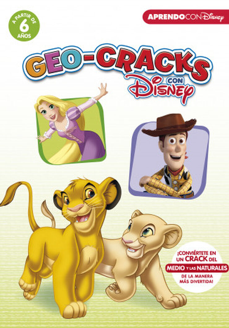 Geo-Cracks con Disney (a partir de 6 año