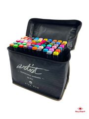 Estuche 60 Rotuladores alcohol Roymart Artist