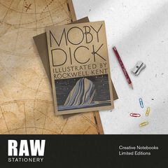 Libreta A5 Raw Stationery Primera Edición Moby Dick