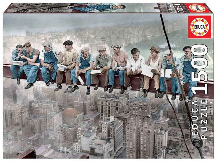 Puzle 1500 piezas almuerzo en Nueva York