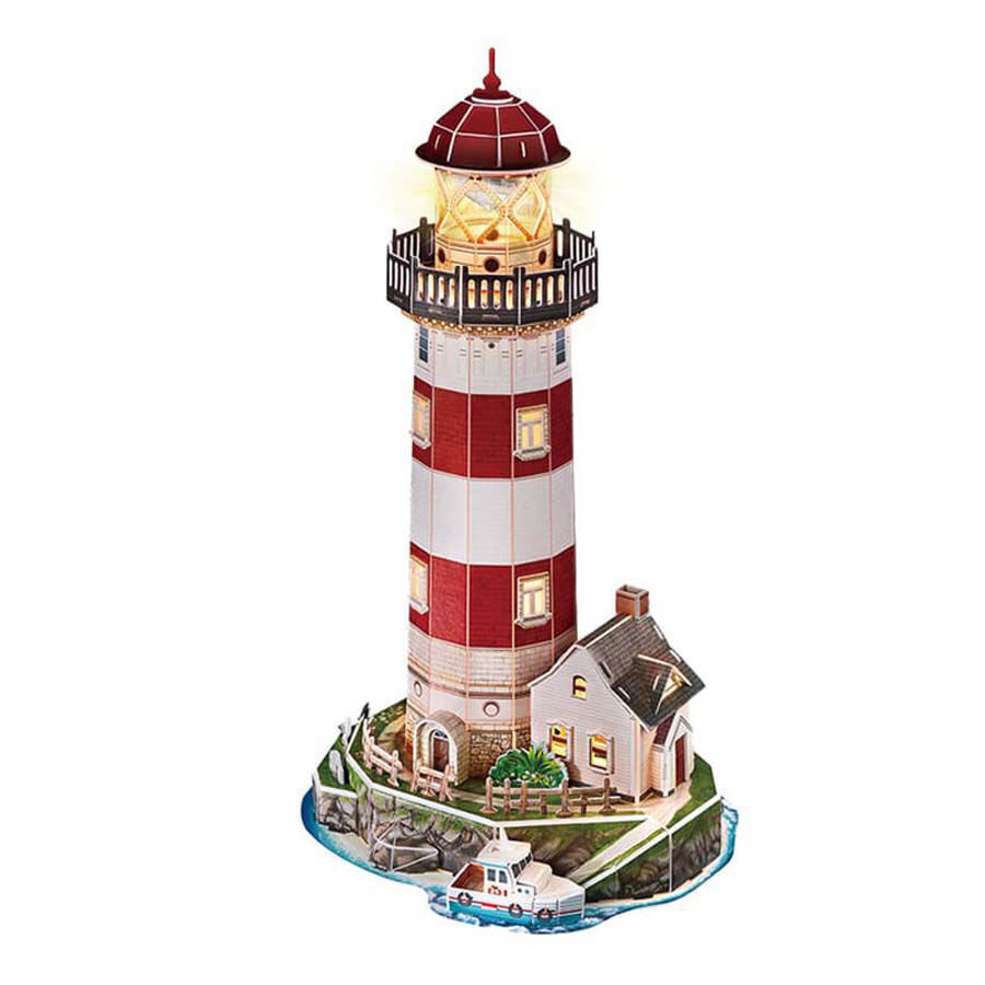 Puzle 3D Night Edition - Faro con Led