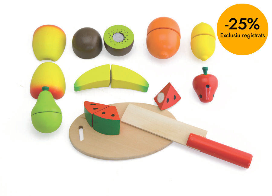 Frutas de madera - Aprende a cortar