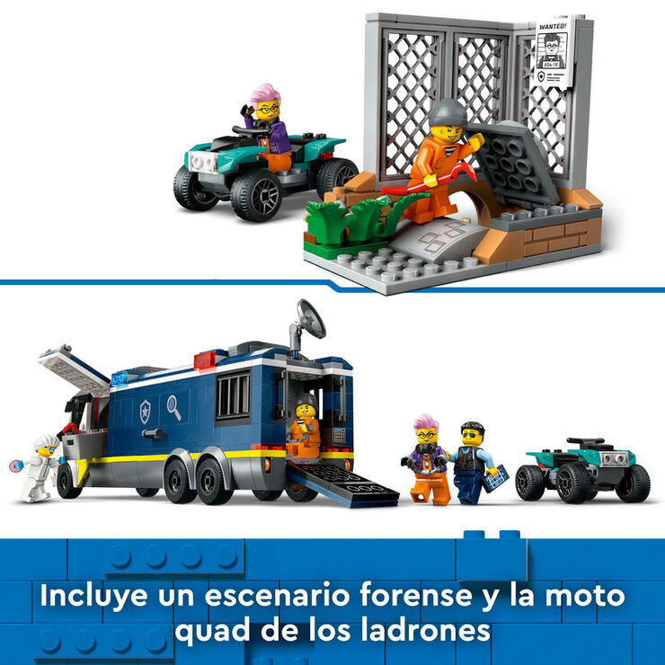 LEGO® City Laboratorio de Criminología Móvil de la Policía 60418