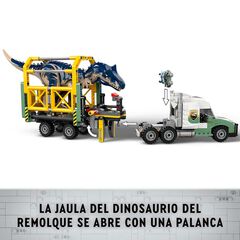 LEGO® Jurassic World Misions Dinosaure: Camió de Transport del Allosaurus 76966
