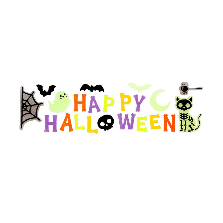 Set adhesius grans finestres Legami Halloween