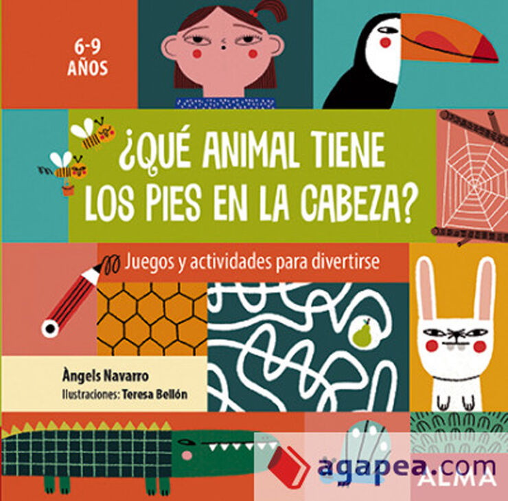 ¿Qué animal tiene los pies en la cabeza?