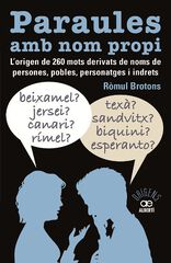 Paraules Amb Nom Propi Paraules Amb Nom Propi