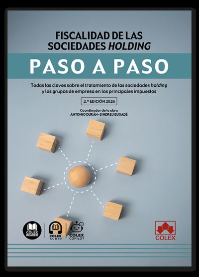 Fiscalidad de las sociedades holding. Paso a paso 2.&ordf; edici&oacute;n