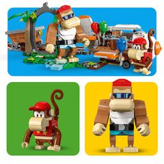 LEGO® Super Mario Set de Expansión: Vagoneta Minera de Diddy Kong 71425