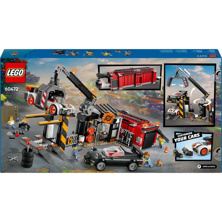 LEGO® LEGO City Desballestament amb Cotxes 60472