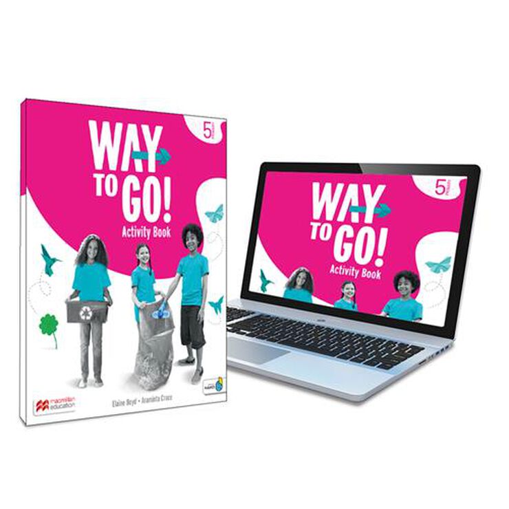 Way To Go! 5 Activity Book: Cuaderno De Actividades Impreso Con Acceso A La Versión Digital