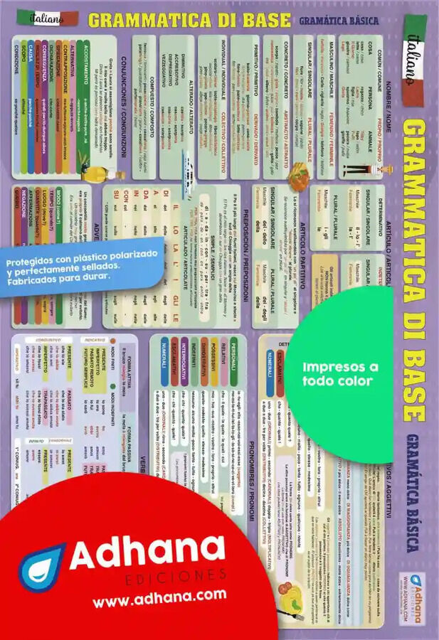 ADHAI Italiano/Gram&aacute;tica