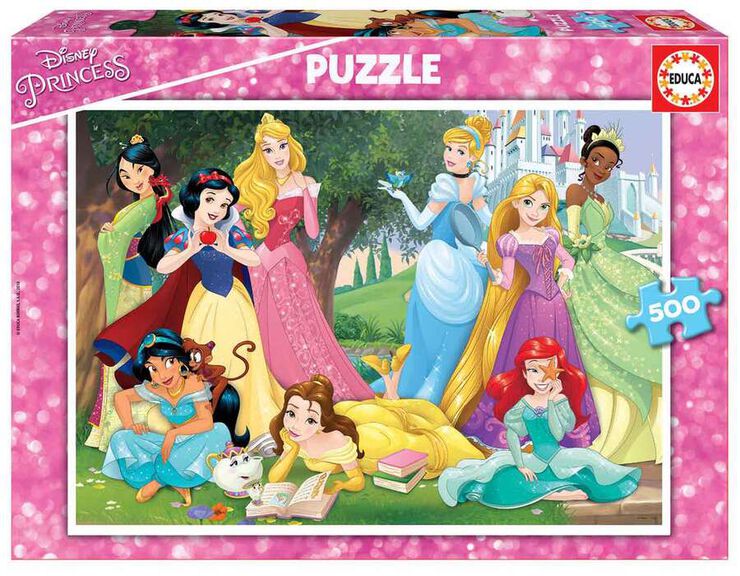 Puzle 500 piezas princeses Disney