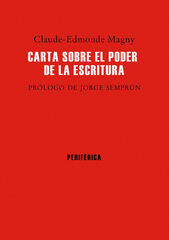 Carta sobre el poder de la escritura Carta sobre el poder de la escritura