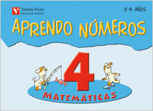 Aprendo N&uacute;meros 4 Infantil 3 A&ntilde;os