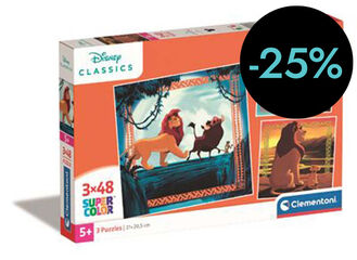 Puzle 3 X 48 peces The Lion King