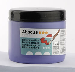 Pintura acrílica Abacus 500ml lila