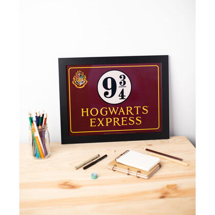 Print Enmarcado Harry Potter Hogwarts Express - 30x40 cm