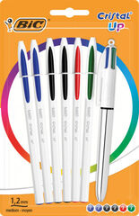 Pack 6 Bic Cristal Up + 1 Bic 4Colours
