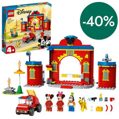 LEGO® +4 Parque i camión de bomberos de Mickey 10776