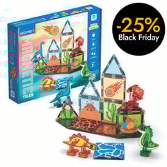 Magnetic Tiles Dino World 25 piezas