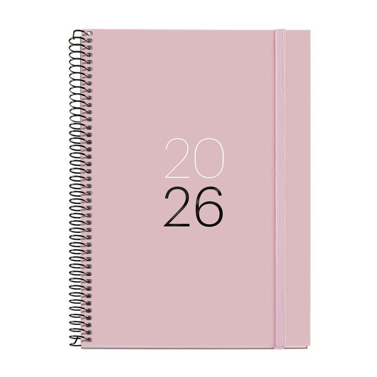 Agenda Espiral Miquelrius Plus dia/pàg mult 2026 Calm arena