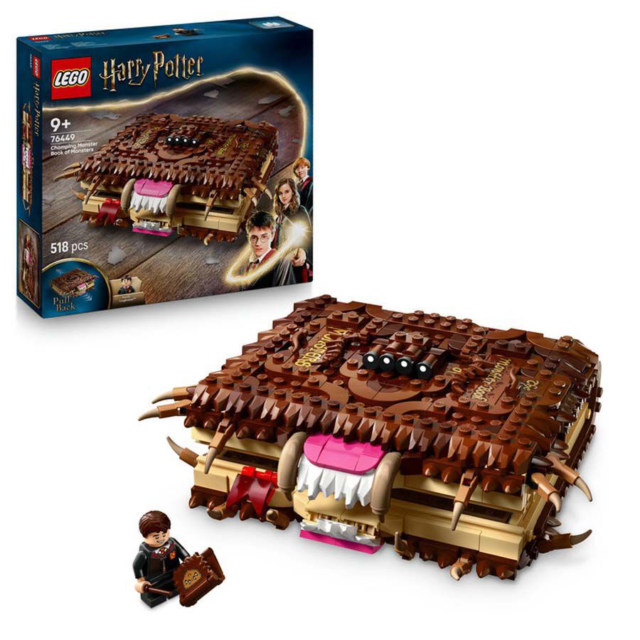 LEGO&reg; Harry Potter TM Monstruoso Libro de los Monstruos Mordedor 76449