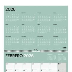 Calendari Miquelrius paret A4 2026 castellà Chromat